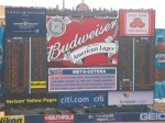 The big scoreboard is the best in baseball.