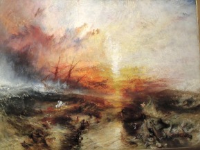 The most disturbing artwork can be the most effective. Joseph Mallord William Turner, "Slave Ship," 1840