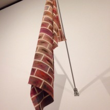 A brick flag. Untitled, by Reena Spaulings (2005)