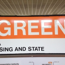 I always love that the word is GREEN while the color is ORANGE.