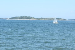 Sailboat and Spectacle Island